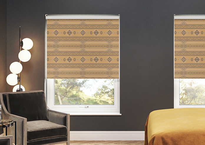 Cheyenne, Yellow Plains - Twist&Fit Roller Blind - Image 3